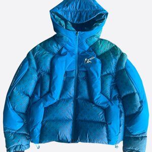 Louis Vuitton Blue 2054 Monogram Heat Reactive Puffer Jacket